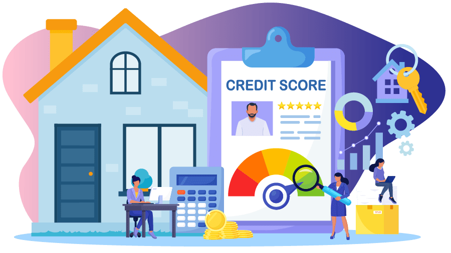 Graphic image depicting good credit