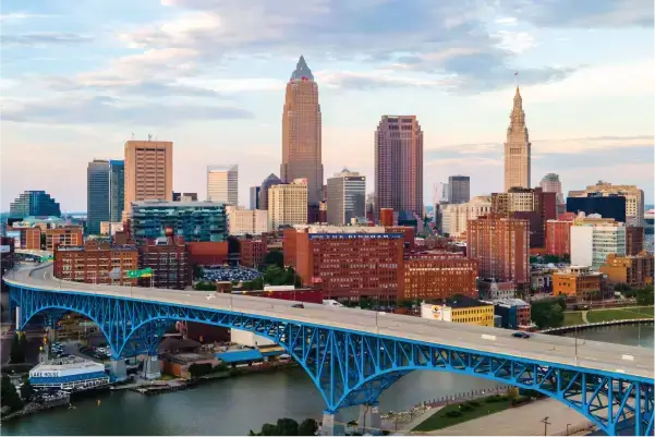 Image of the Cleveland skyline
